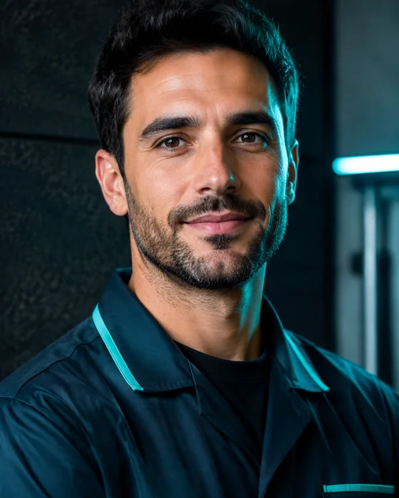 Retrato de Dani Robledo, supervisor de equipos de Pulcra